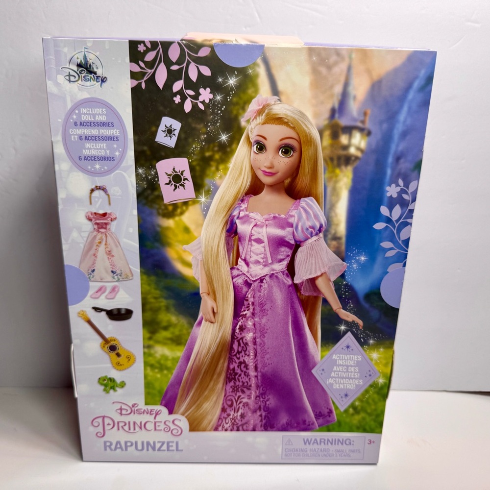 NWT Rapunzel Disney Story Doll – Tangled – 11''. For the Disney Story